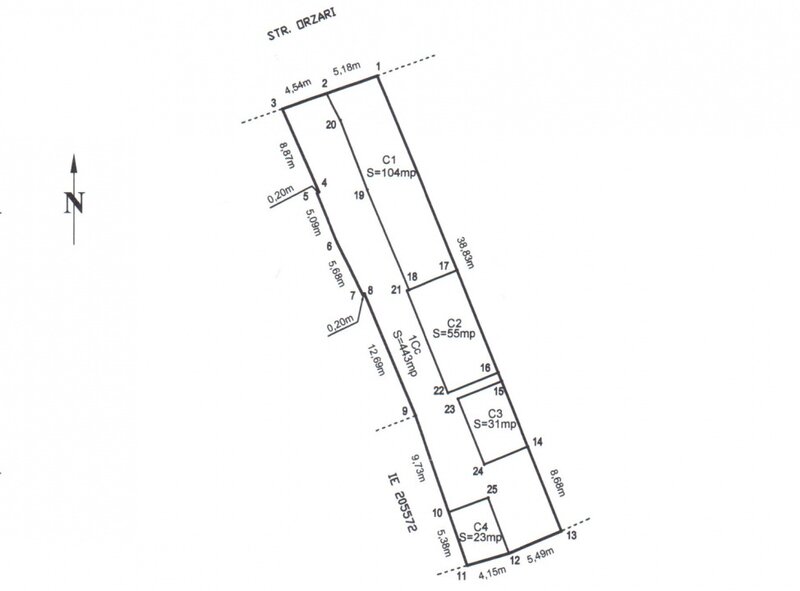 Calarasi Teren Constructruibil strada Orzari  zona Calarasi, Agricultori